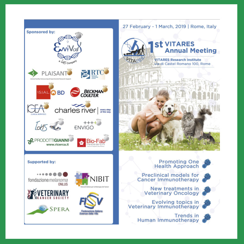 I° VITARES Annual Meeting 27 Febbr /aio-1 Marzo 2019