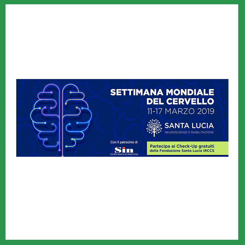 Settimana Mondiale del Cervello 2019