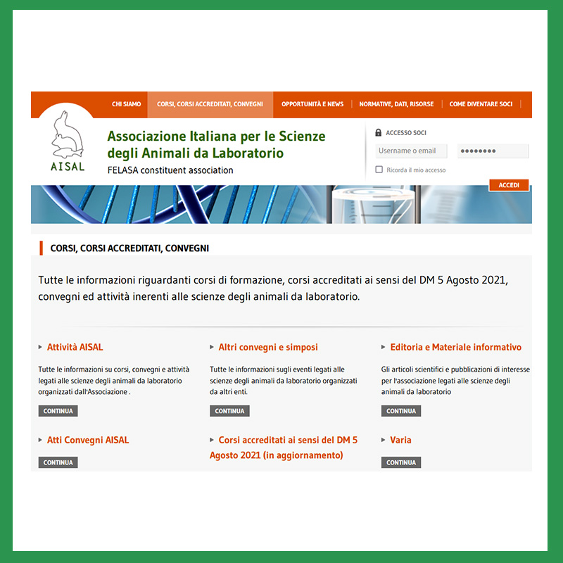 Aisal – Corsi – Convegni – Attività